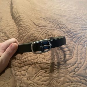 Thin Black Belt